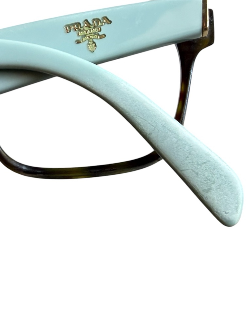Prada VPR 18T 2AU-1O1 Tortoise Brown Eyeglasses Frames 51-16 140 Italy Designer - Picture 11 of 14